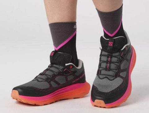  Giày Chạy Trail Nữ Salomon Ultra Glide 2 - Plum Kitten/ Black/ Pink Glo 