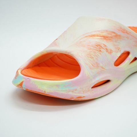  Dép Thể Thao Goya Relax Stride - Màu Trắng Loang Cam 