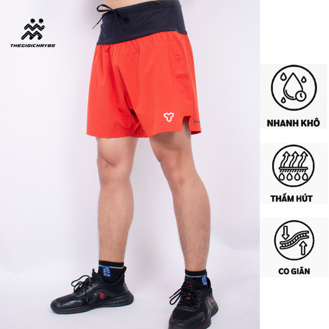  Quần Chạy Bộ Nam Motive Plus Belt SM30422 