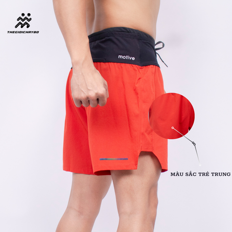  Quần Chạy Bộ Nam Motive Plus Belt SM30422 