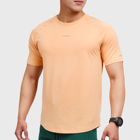  Áo Training T-Shirt Chạy Bộ Nam Motive TM104 - Màu Cam 