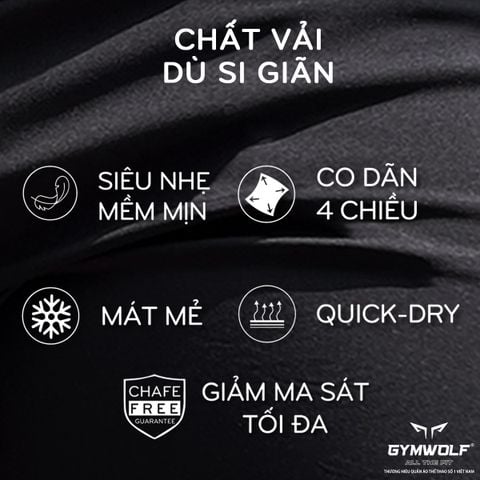  Quần Chạy Bộ Gymwolf Easy Fast & Fly W48 - Màu Cam 