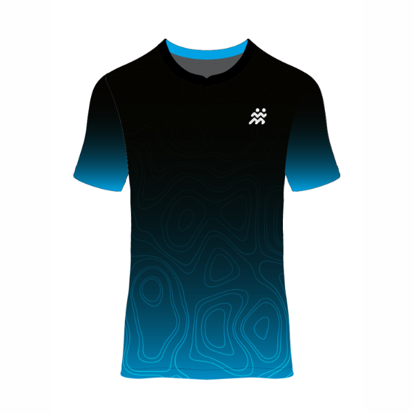  Áo Chạy Bộ T-Shirt TGCB Unisex Phiên Bản DNF - Xanh Biển 