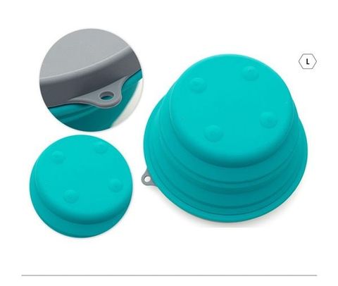  Chén Gấp Gọn Silicon Msquare MS0459 - Xanh Biển 