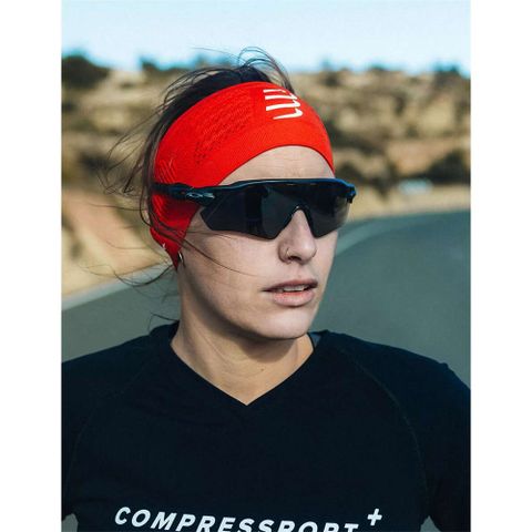  Băng Đô Thể Thao Compressport Headband On/Off Uniq Size - Red 