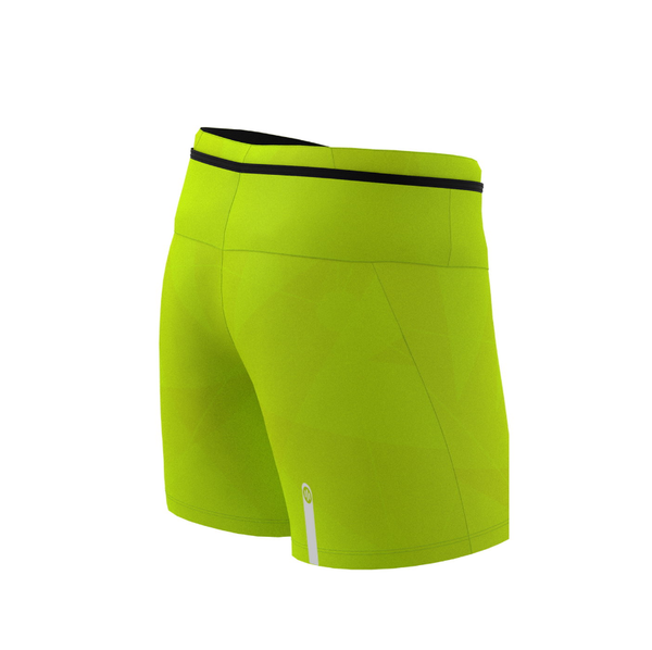  Quần Shorts Chạy Trail MUDE Green Neon 