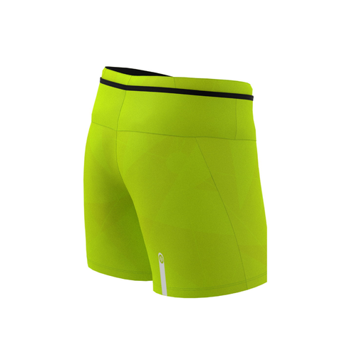  Quần Shorts Chạy Trail MUDE Green Neon 