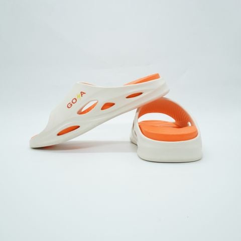  Dép Thể Thao Goya Relax Stride - Màu Trắng Loang Cam 