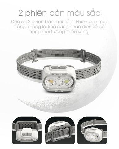  Đèn Pin Đội Đầu Nitecore UT27 Pro 800Lumens, Pin 1300mAh, Tầm Chiếu 160m - Yellow 