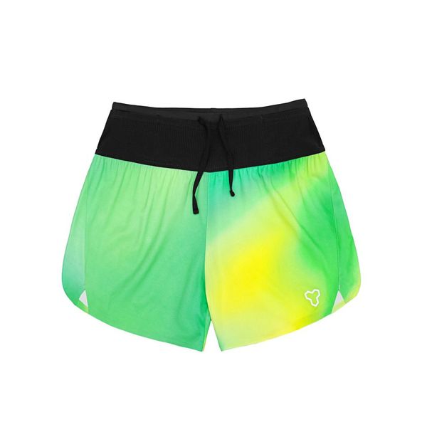  Quần Chạy Bộ Nữ Motive SM201 Có Đai Belt - Màu Neon Pha Vàng 