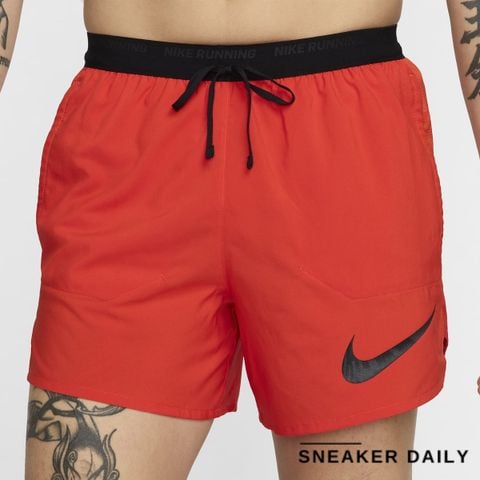  Quần Short Chạy Bộ Nam Nike Flex Stride Run Energy - Red/Picante Black 