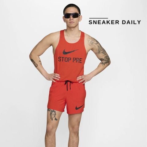  Quần Short Chạy Bộ Nam Nike Flex Stride Run Energy - Red/Picante Black 