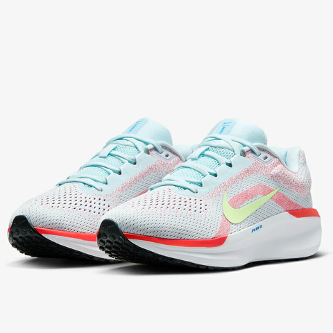  Giày Chạy Bộ Nữ Nike Winflo 11 - Glacier Blue/Bright Crimson/Barely Volt 