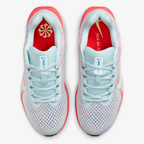  Giày Chạy Bộ Nữ Nike Winflo 11 - Glacier Blue/Bright Crimson/Barely Volt 