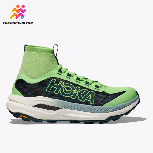  Giày Chạy Bộ Nam Hoka Tecton X 3 - Tart Apple/Blue Twilight 