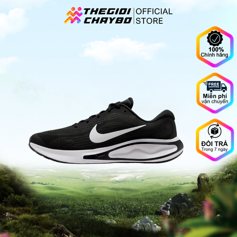  Giày Chạy Bộ Nam Nike Journey Run - Black/Anthracite/White 
