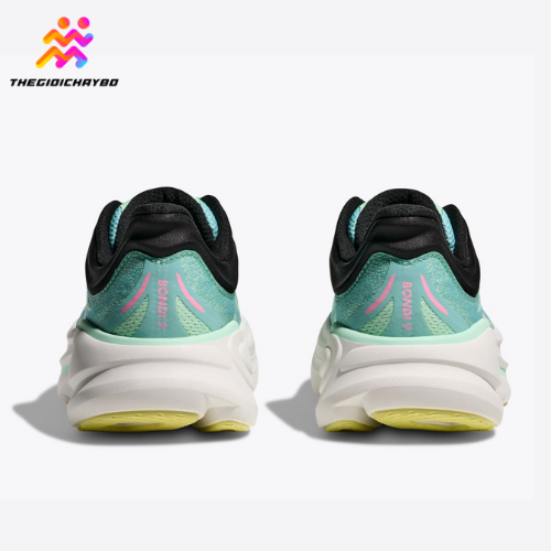  Giày Chạy Bộ Nữ Hoka Bondi 9 Wide - Blue spark / Mint Fluorite 
