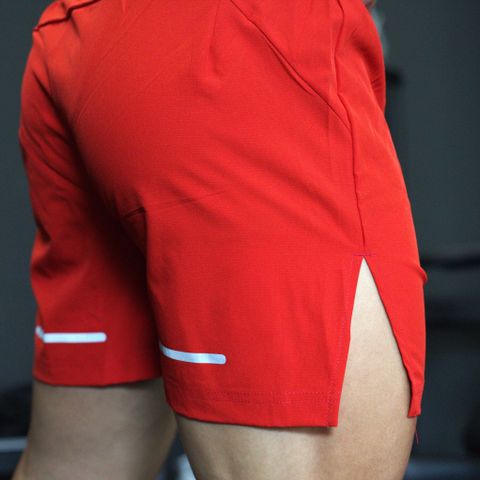  Quần Chạy Bộ Nam Gymwolf Essential Run - Màu Đỏ 