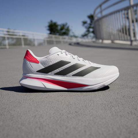 Giày Chạy Bộ Nam Adidas Duramo SL 2 - White / Black / Lucid Red 