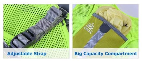  Vest Nước Chạy Bộ Aonijie E884 Dung Tích 2.5L - Vàng 