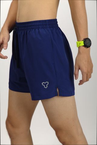  Quần Short Chạy Bộ Nam Motive Pocket SM207 - Màu Đen 