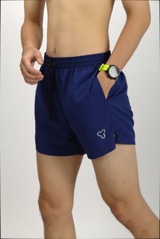  Quần Short Chạy Bộ Nam Motive Pocket SM207 - Màu Navy 