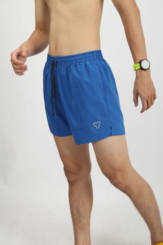  Quần Short Chạy Bộ Nam Motive Pocket SM207 - Màu Xanh Dương 