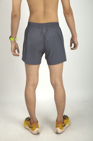  Quần Short Chạy Bộ Nam Motive Pocket SM207 - Màu Xám 