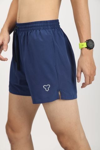  Quần Short Chạy Bộ Nam Motive Pocket SM207 - Màu Navy 