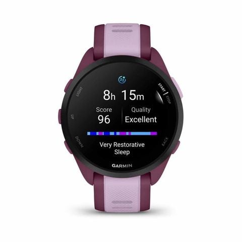  Đồng Hồ Garmin Forerunner 165 Music GPS Wifi - Berry / Lilac 