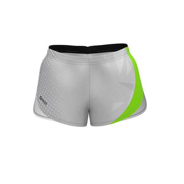  Quần Shorts Chạy Bộ Nam MUDE Sharp Green Grey 