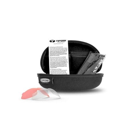  Kính Thế Thao Tifosi Sledge Lite - Matte Black Tròng Clarion Red Fototec 