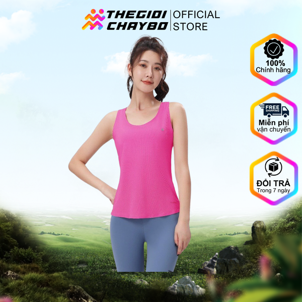  Áo Chạy Bộ Singlet Nữ Runtiger WM-7122 - Rose 