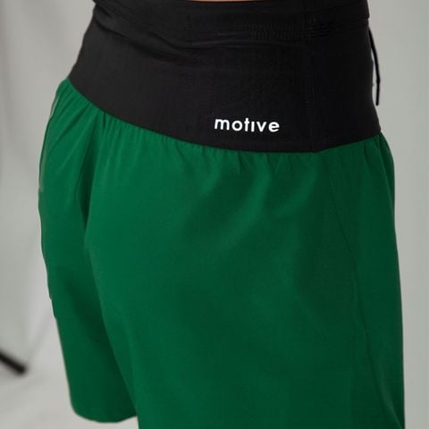  Quần Dù Chạy Bộ Nam Motive Running Plus SM201 - Xanh Lá 