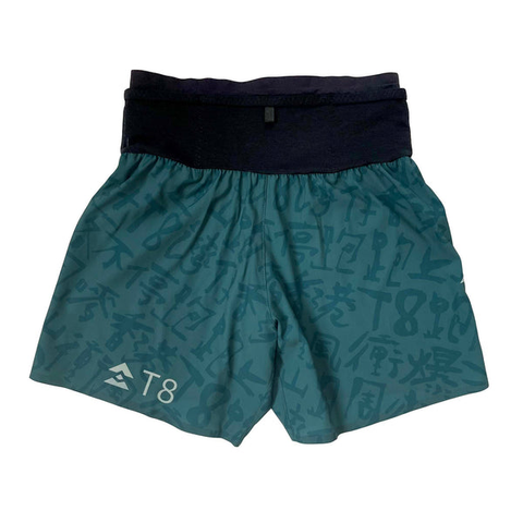  Quần Short Chạy Bộ Nam T8 Sherpa Shorts - Inked Teal 