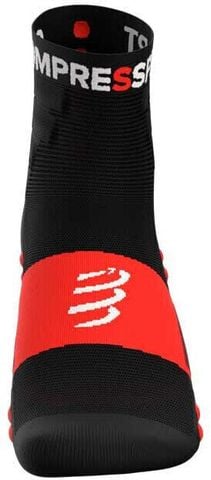  Tất Chạy Bộ Compressport Training Socks-2 Pack - Black 