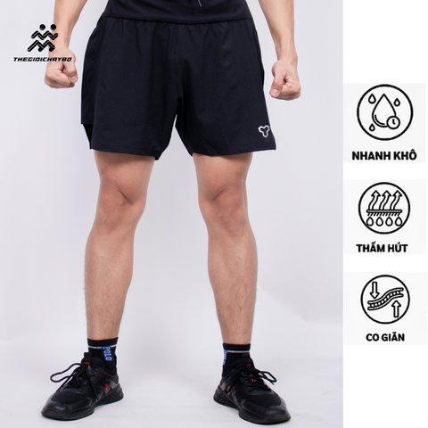  Quần Chạy Bộ Nam Motive Plus Belt SM30422 