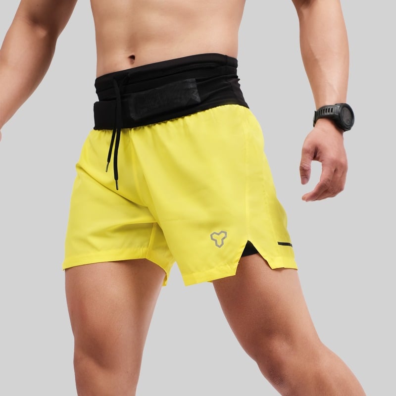 Quần Dù Chạy Bộ Nam Motive Running Plus SM201 Vàng– Thế Giới Chạy Bộ
