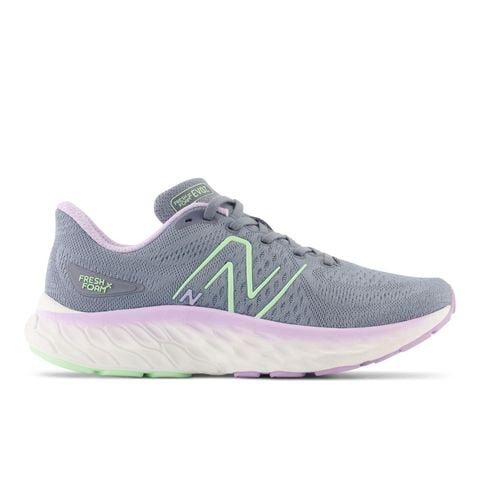  Giày Chạy Bộ Nữ New Balance Fresh Foam X EVOZ V3 - Arctic Grey Cyber Lilac 