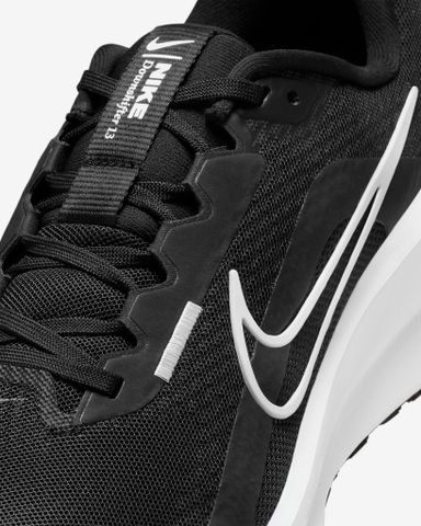  Giày Chạy Bộ Nam Nike Downshifter 13 - Black/Dark Smoke Grey/White 