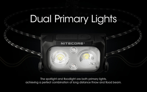  Đèn Pin Đội Đầu Nitecore NU25 UL 400 Lumen, Tầm Chiếu 68m - Black 