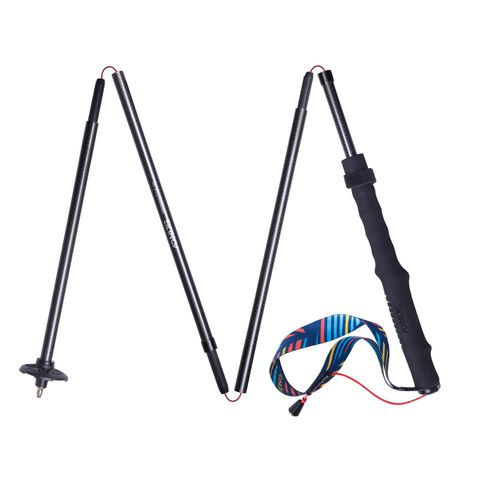  Gậy Chạy Trail AONIJIE E4204 Carbon Trekking Pole - Đen 