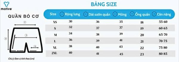  Quần Bó Cơ Nữ Motive COS206 Women Compression Shorts - Màu Đen 