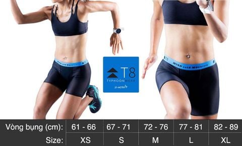  Quần Lót Chạy Bộ Nữ T8 Commando Underwear Women 