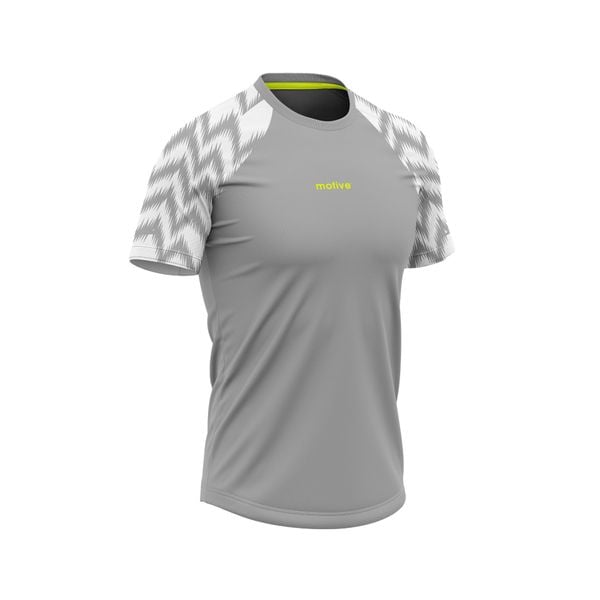  Áo T-shirt Chạy Bộ Nam Motive TM-105 - Xám 
