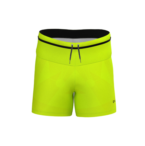  Quần Shorts Chạy Trail MUDE Green Neon 