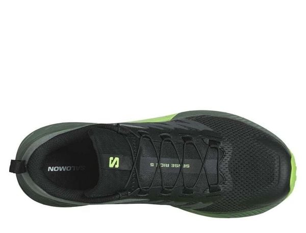  Giày Chạy Trail Nam Salomon SENSE RIDE 5 - Black/Laure/Grgeck 