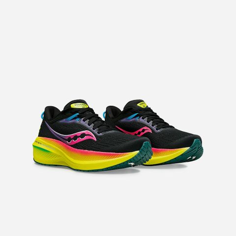  Giày Chạy Bộ Nữ Saucony Triumph 21 - Black/Pink 