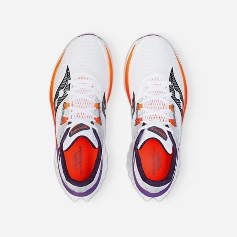 Giày Chạy Bộ Nam Saucony Endorphin Speed 4 - White/Viziorance 