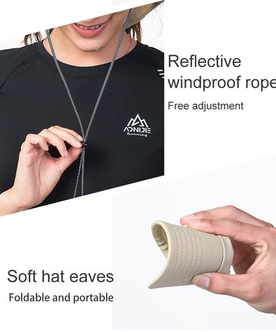  Mũ Chống Nắng Aonijie E4625 Kèm Khăn Che Tháo Rời - Khaki 